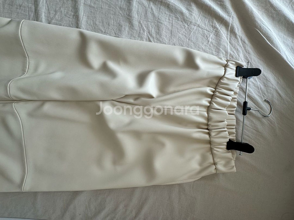 라온 켈리 레더 팬츠 크림 새상품 raon--3