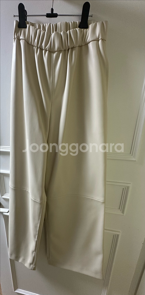 라온 켈리 레더 팬츠 크림 새상품 raon--5