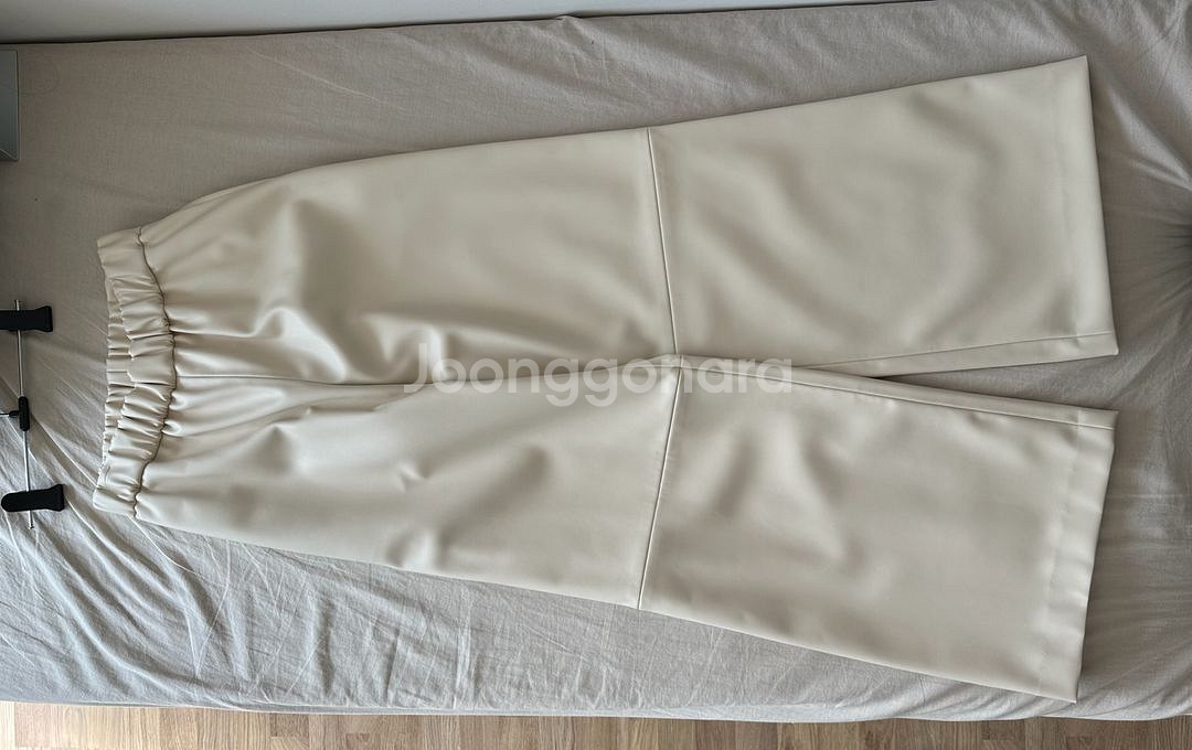 라온 켈리 레더 팬츠 크림 새상품 raon--8