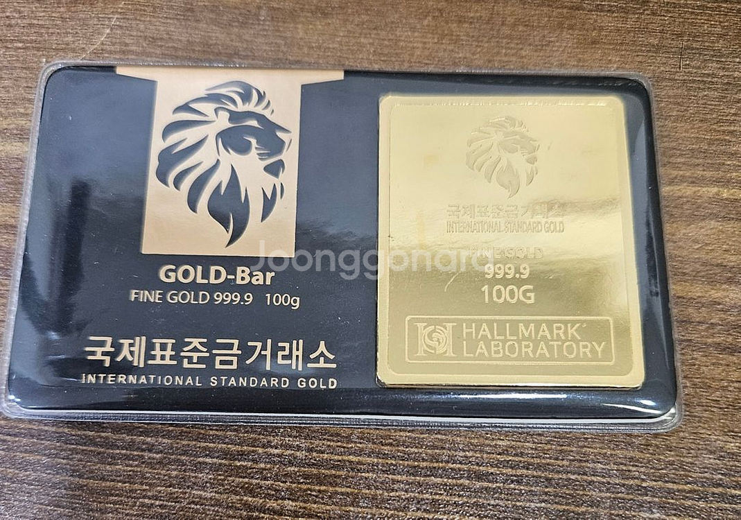 100g 골드바 팝니다--0