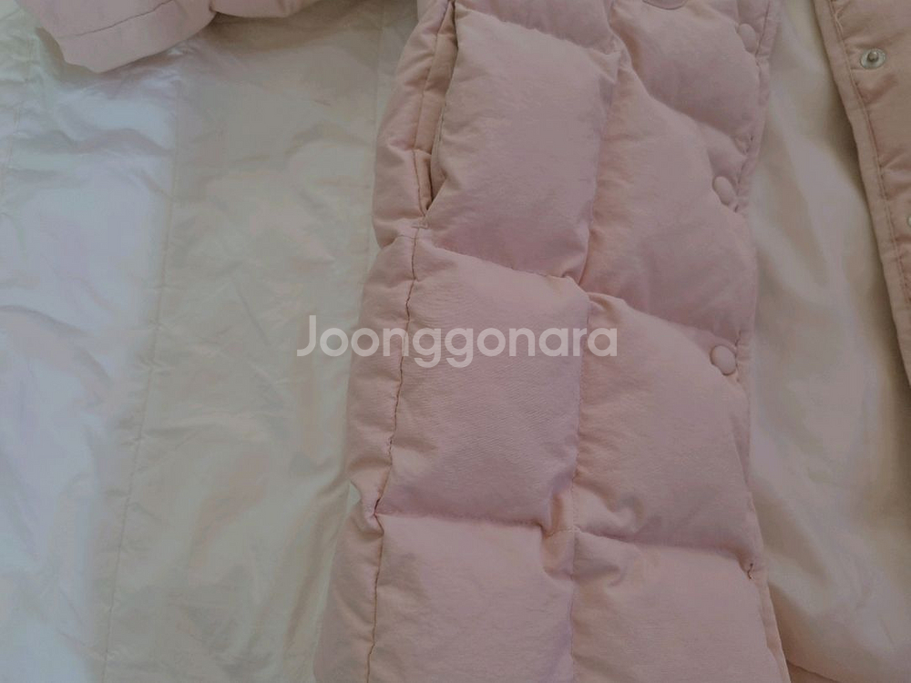 슈슈앤크라 롱패딩 3y--3