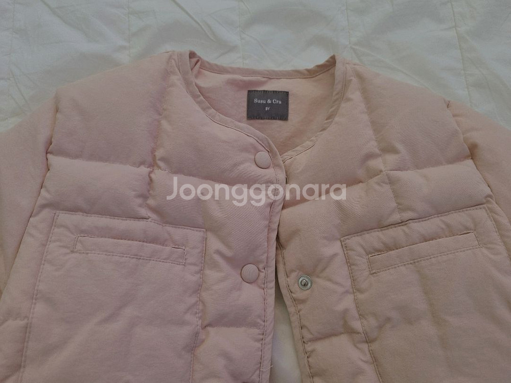 슈슈앤크라 롱패딩 3y--1