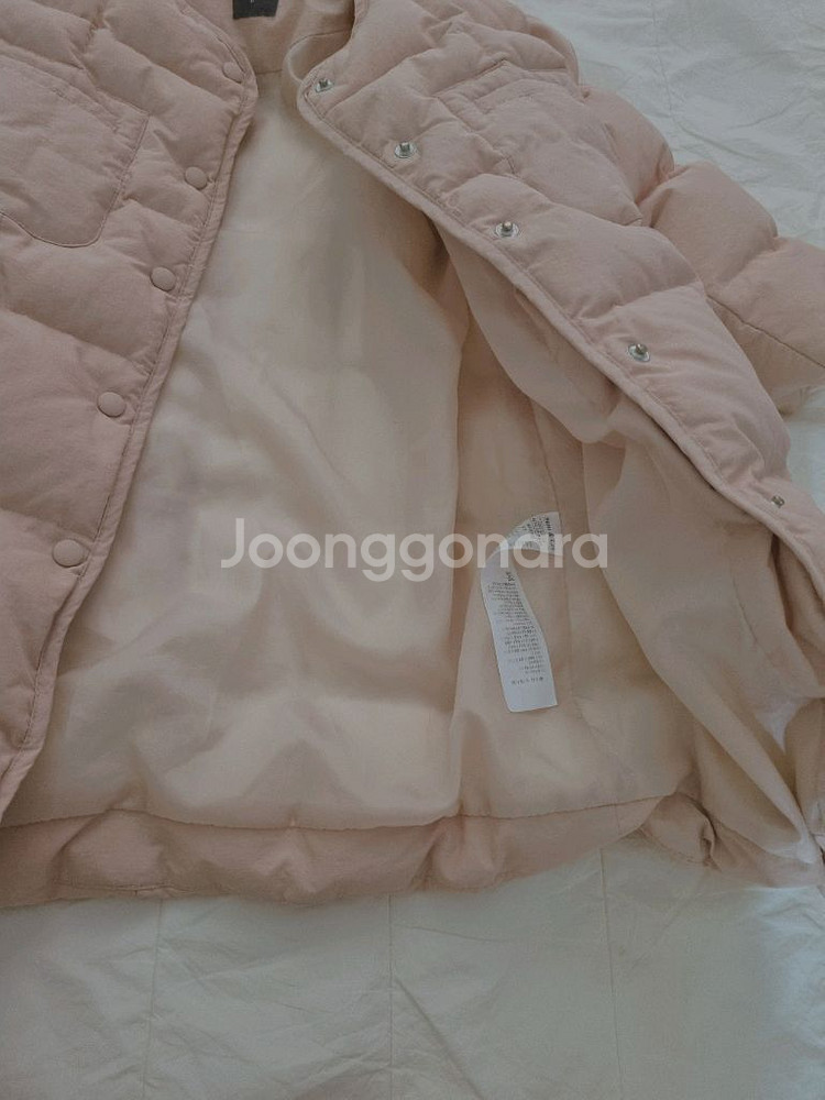 슈슈앤크라 롱패딩 3y--4