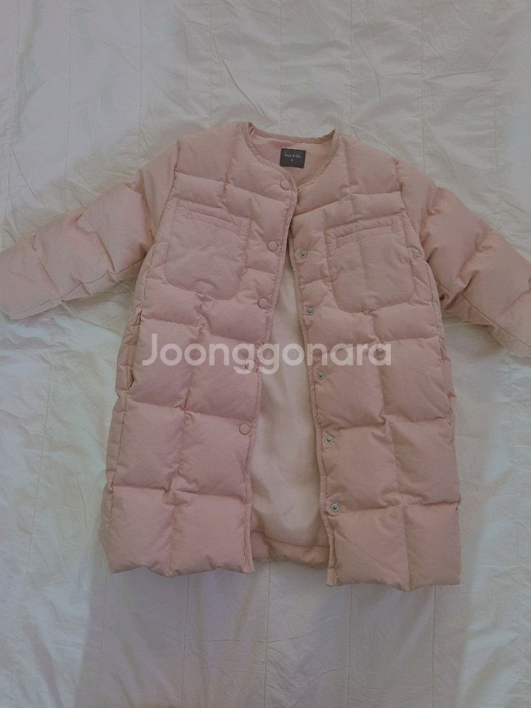 슈슈앤크라 롱패딩 3y--0