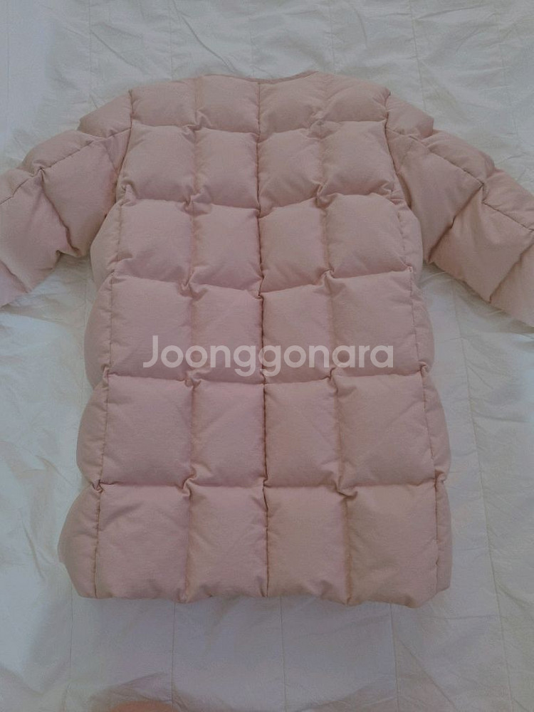 슈슈앤크라 롱패딩 3y--5