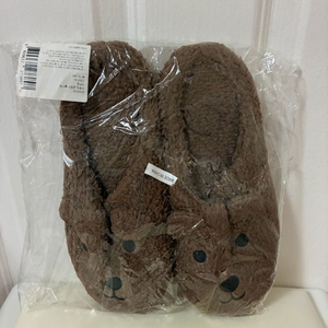 (새상품) 드로잉 곰돌이 슬리퍼 - 250mm