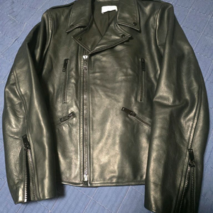 산드로 옴므 레더 라이더 자켓 XL소가죽 자켓실착 적어