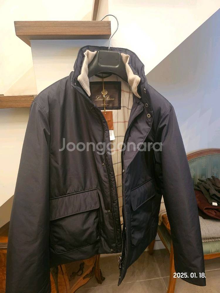 로로피아나 남성 뉴트래블러 원터 보야저 봄버 자켓,--7