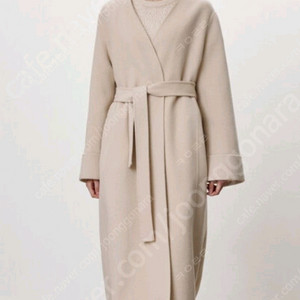 시에 세르 롱 코트 크림 35만 새상품