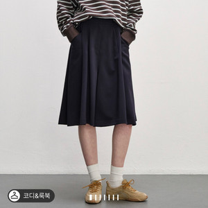 한섬 24 시스템 완판 스트라이프 칼라 스웻셔츠 타임