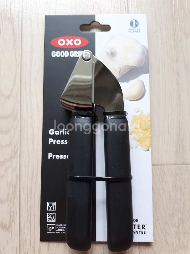 테팔 프라이팬28cm, 테팔 요리집게, 옥소 마늘다지기--4