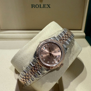 롤렉스 데이저스트 28mm 로즈골드 콤비 별다이아