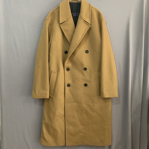 M 인사일런스 분트 캐시미어 혼방 더블 카멜 롱코트