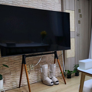 삼성 65인치 QLED tv 티비 + 이젤