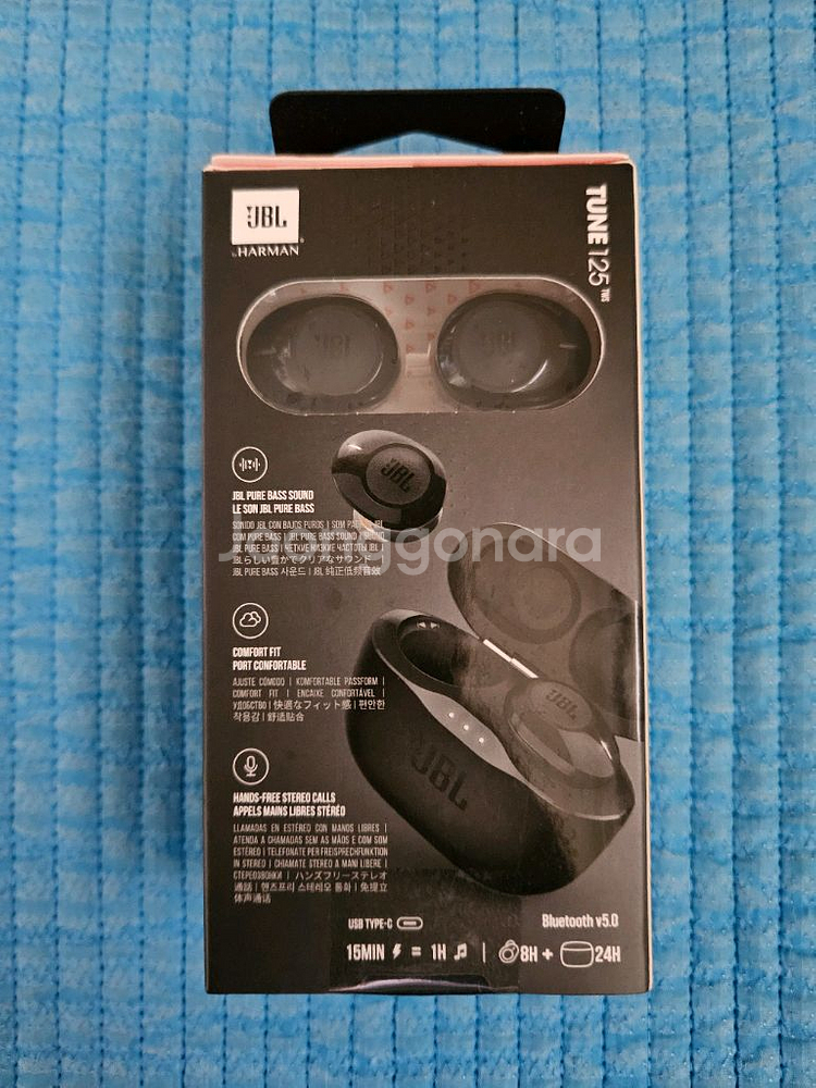 무선 이어폰 JBL Tune 125 판매합니다--1
