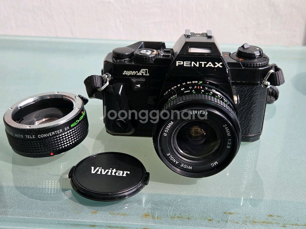 펜탁스 슈퍼A Pentax Super A 필름카메라--2