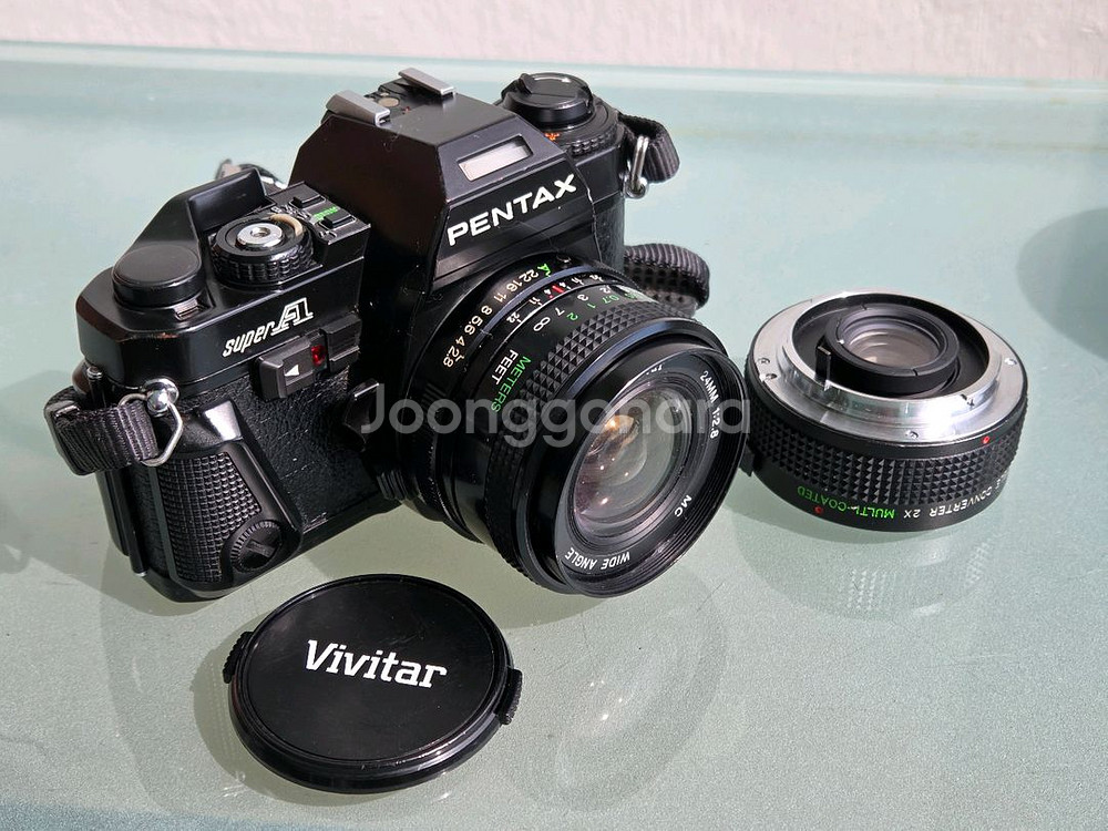 펜탁스 슈퍼A Pentax Super A 필름카메라--0
