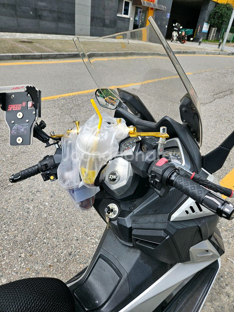 sym 크루심125 ABS오토바이 팝니다 배달세팅!~--3