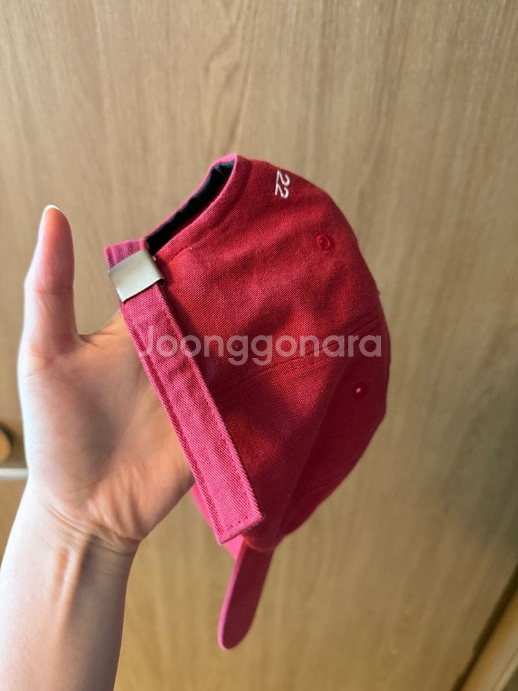 이미스 와펜 볼캡 레드--1