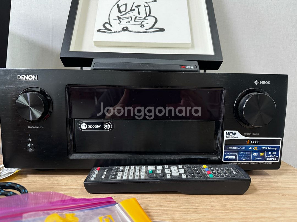 홈시어터세트: 리시버(DENON), 스피커(클립쉬)..--1