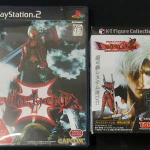 Ps2 데빌메이크라이3 일판, kt피규어 미개봉 팝니다