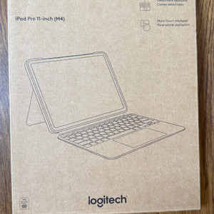 로지텍 콤보 터치 iPad Pro 11 (M4) 새제품