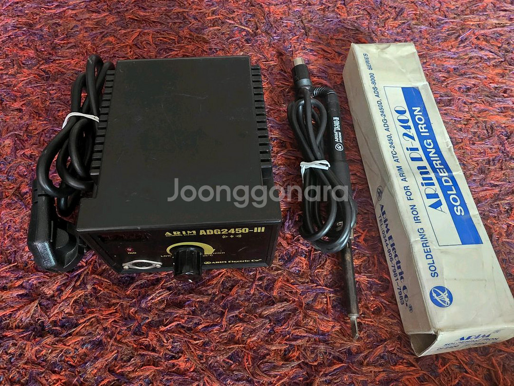 아림 ADG2450-III 땜납 스테이션 + 인두기--2