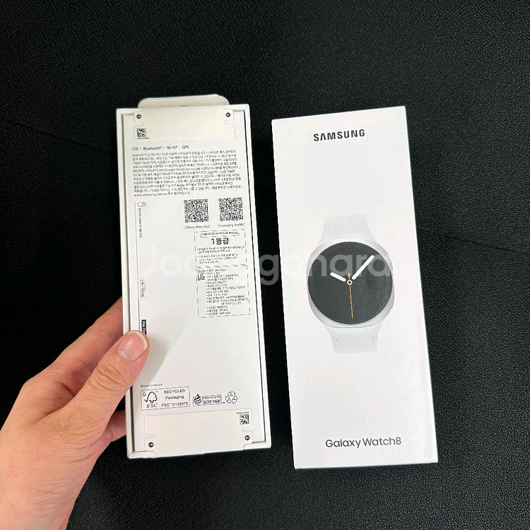 <미개봉새상품>갤럭시워치8 44mm실버,그라파이트퀵가능--1