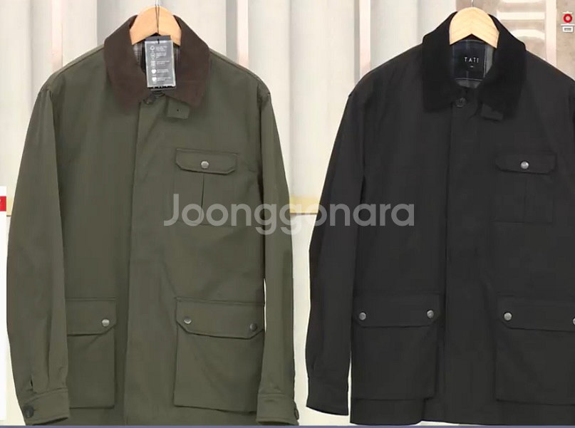 테이트 코튼 헌팅자켓--6