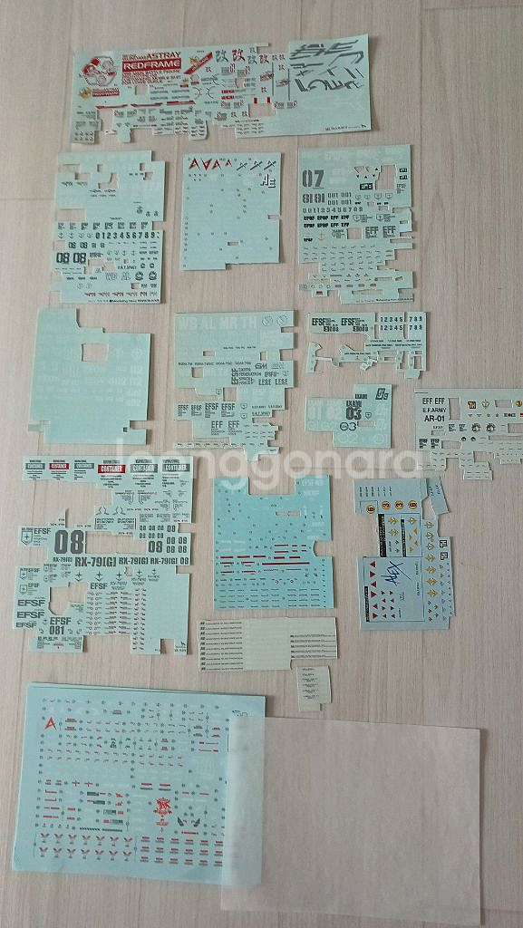 모델링홀릭 건담 데칼 다수 SALE--1