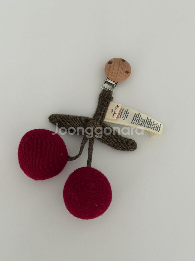 노키모어 콩제슬래드 체리 딸랑이--0