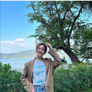 온앤온 온앤온 미니멀 스티치 자켓 베이지 55