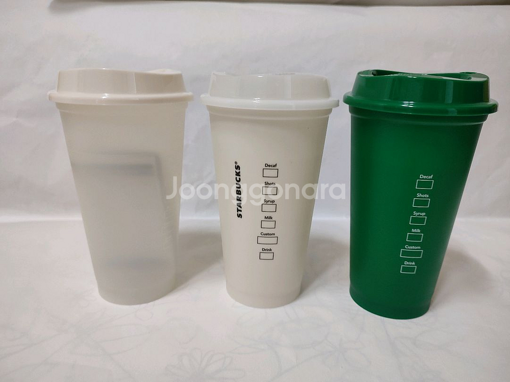 스타벅스버라이어티로고 리유저블컵(3p)--3