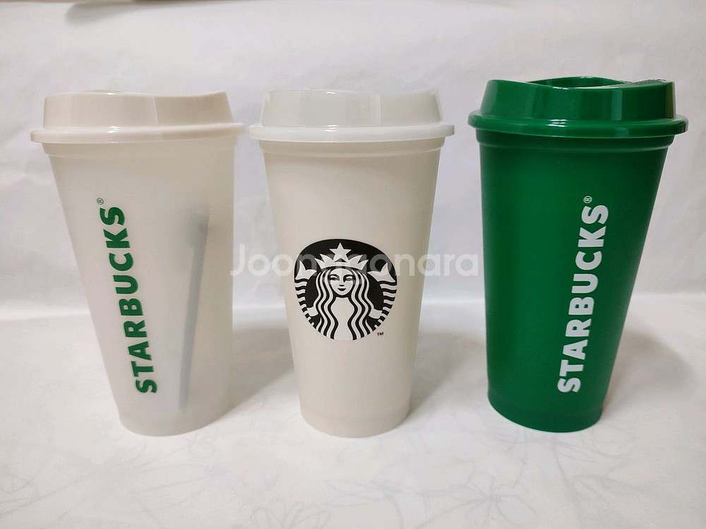 스타벅스버라이어티로고 리유저블컵(3p)--2