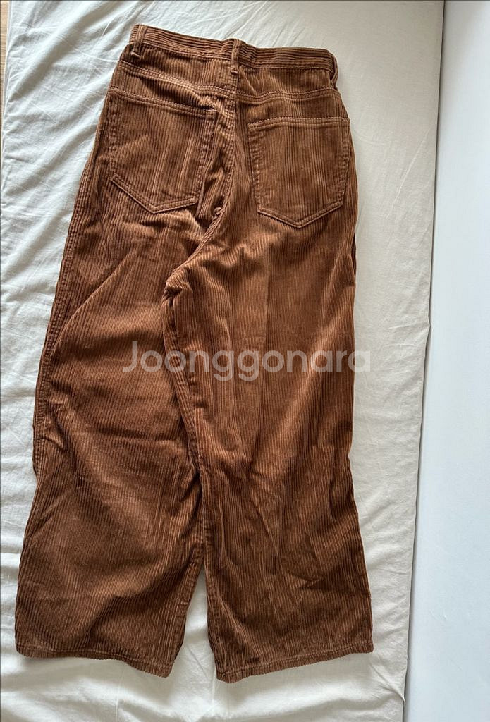니코앤드 코듀로이 팬츠 3사이즈 브라운--3