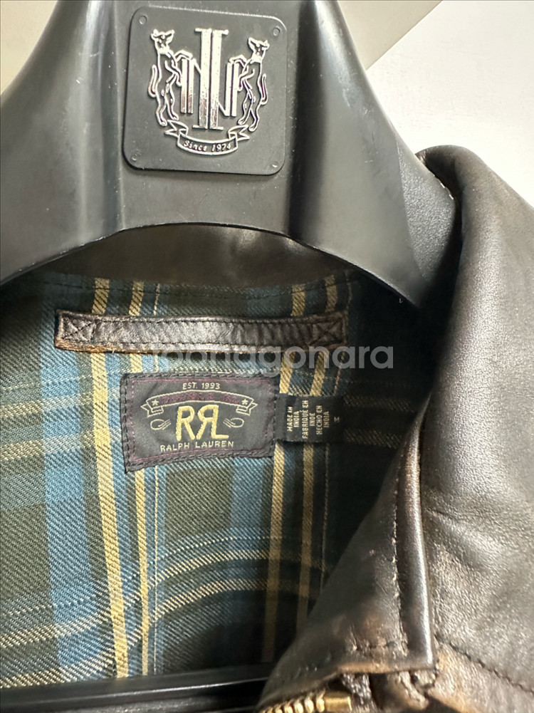(새상품) RRL 더블알엘 뉴스보이 레더자켓 M--1