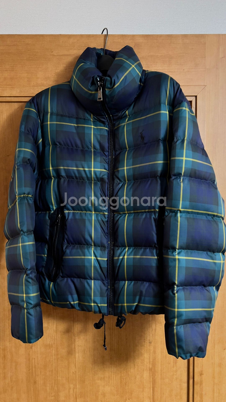 폴로 여성 패커블 퀼트 다운 재킷--0