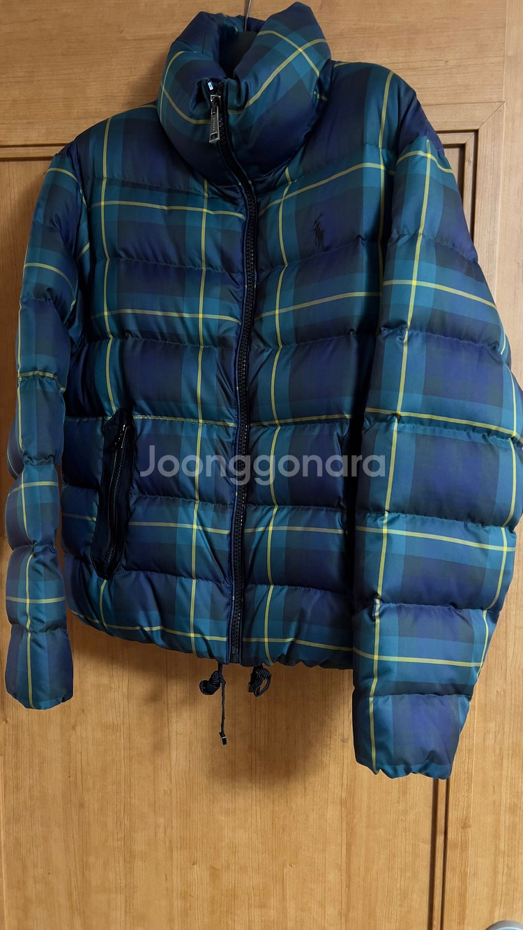 폴로 여성 패커블 퀼트 다운 재킷--1