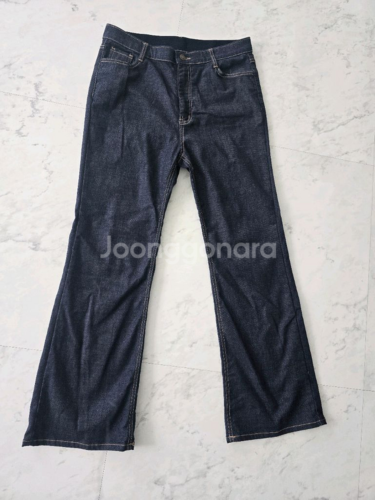빅사이즈 부츠컷 스판청바지 32사이즈--0