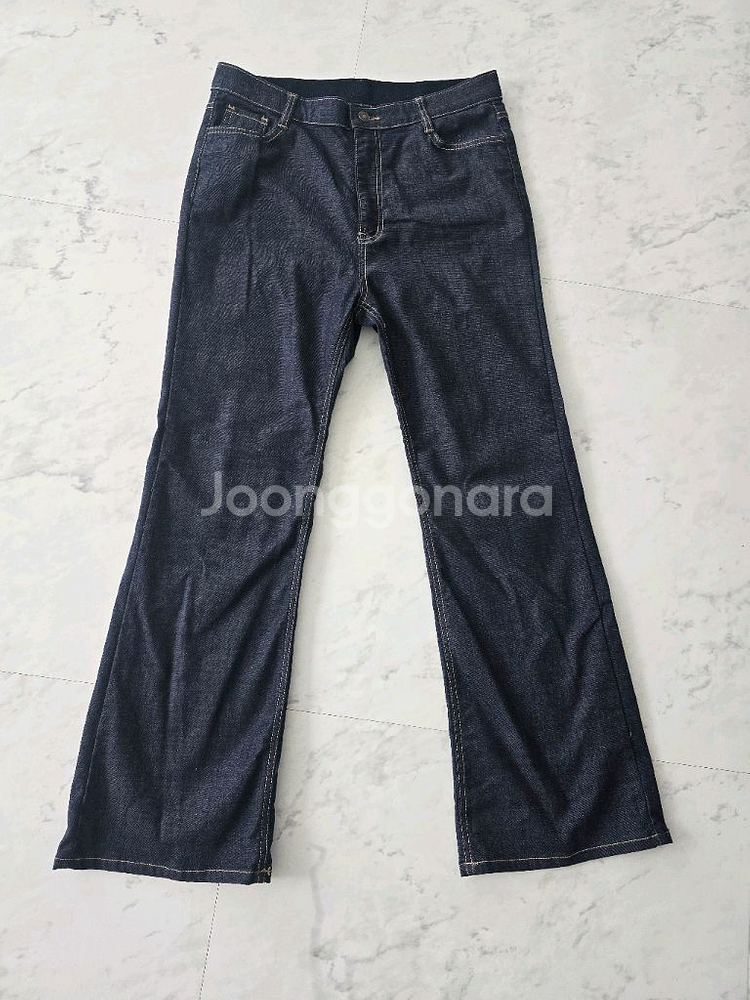 빅사이즈 부츠컷 스판청바지 32사이즈--1