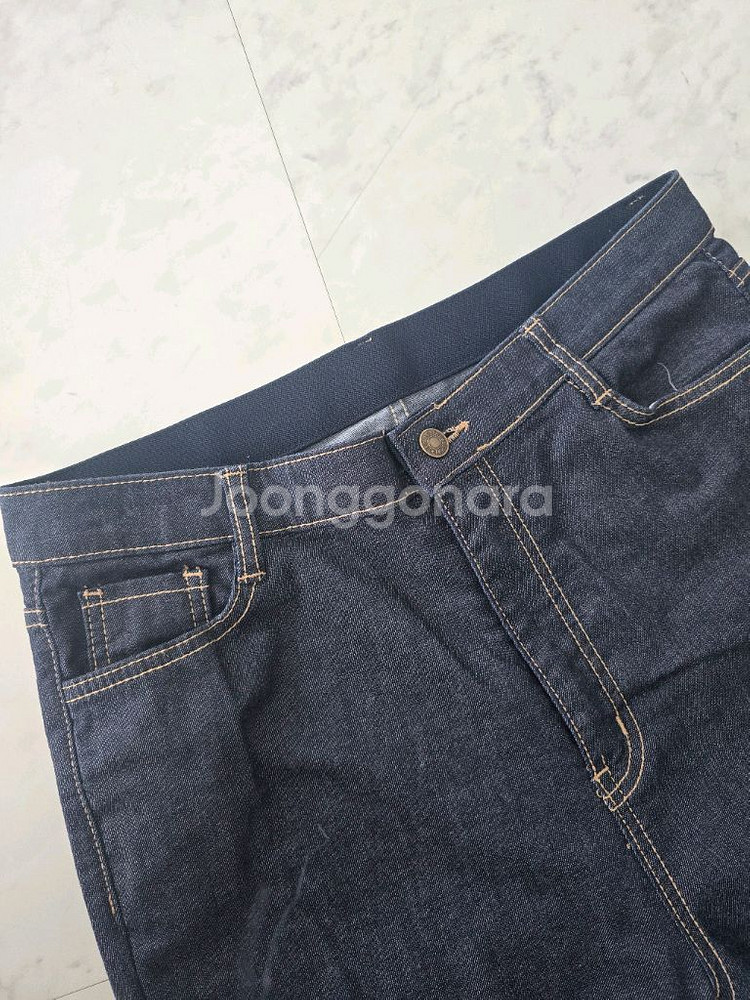 빅사이즈 부츠컷 스판청바지 32사이즈--4