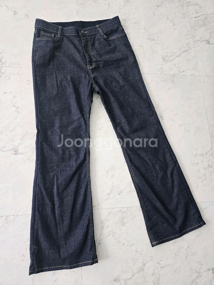 빅사이즈 부츠컷 스판청바지 32사이즈--2