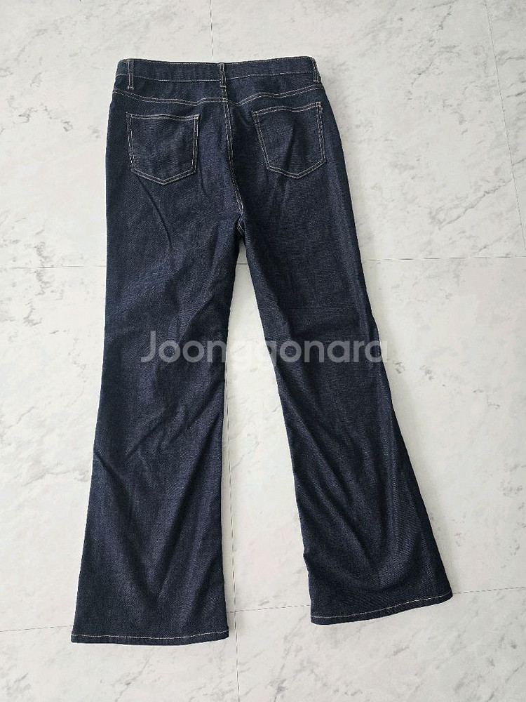 빅사이즈 부츠컷 스판청바지 32사이즈--11
