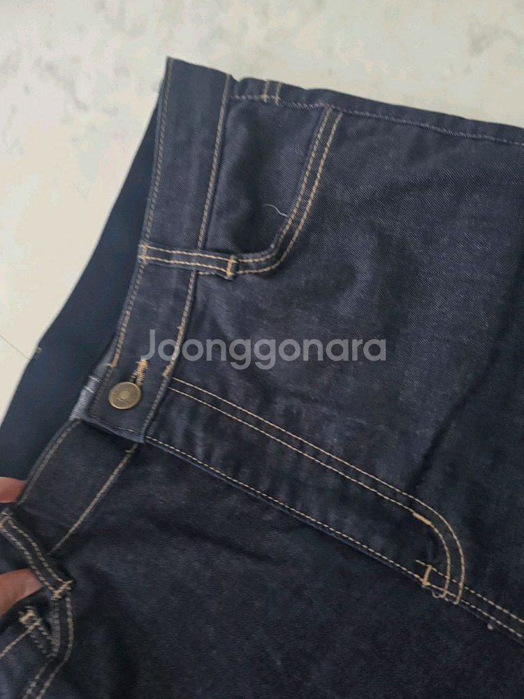 빅사이즈 부츠컷 스판청바지 32사이즈--14