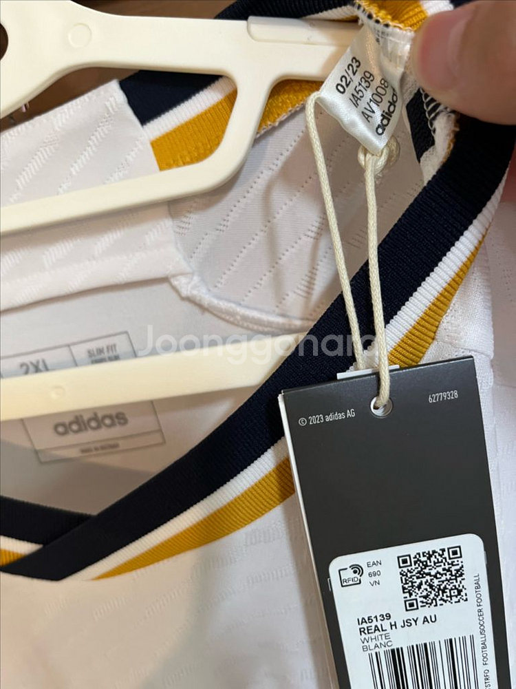 23-24 레알마드리드 벨링엄 유니폼 어센틱 2XL--3