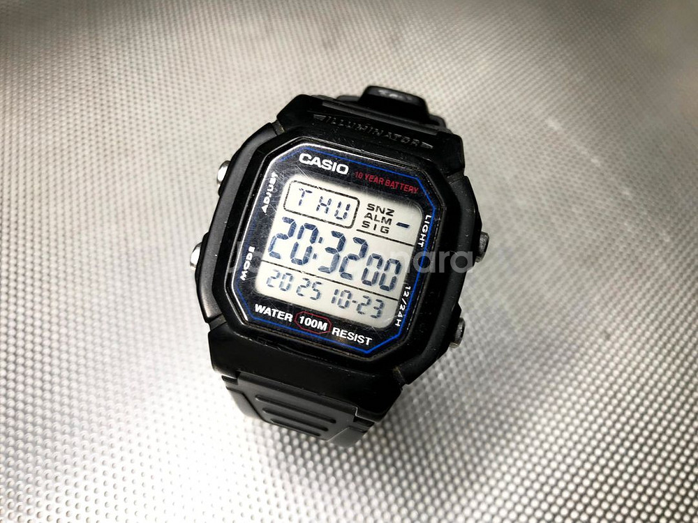 카시오 전자시계 2개 (F-200, W-800H)--3