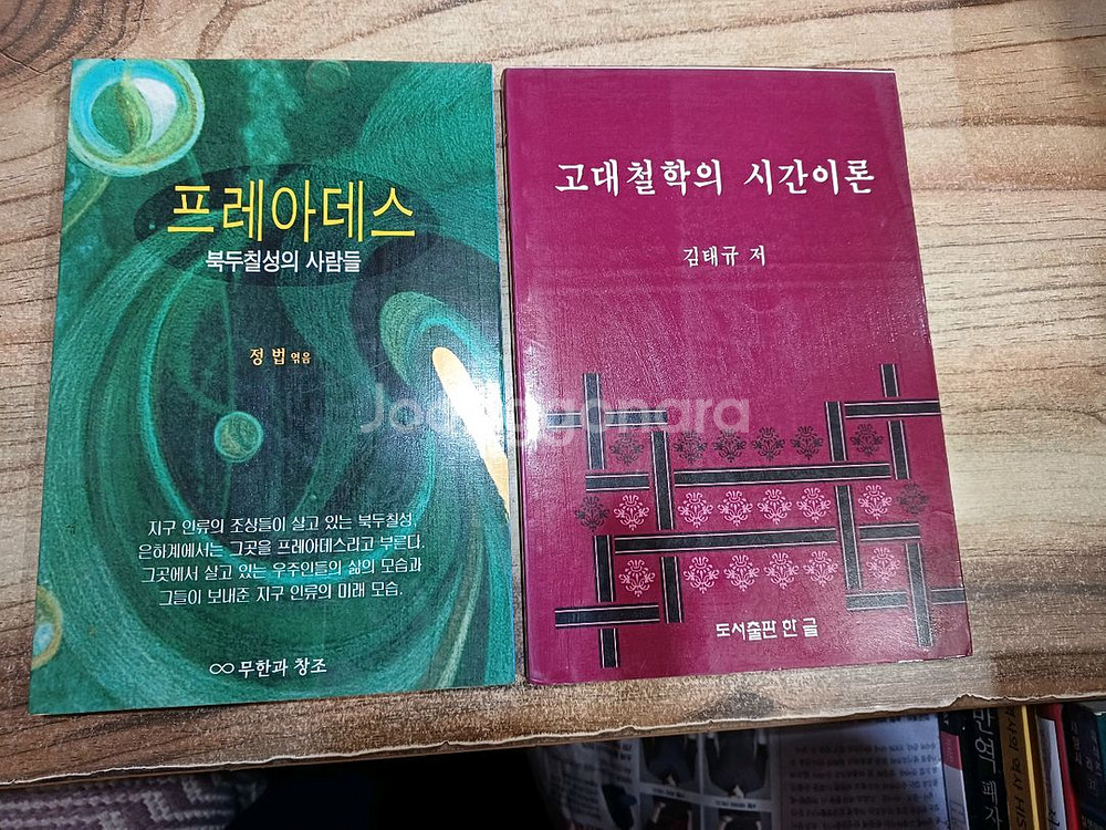 고대철학의 시간이론 /프레아데스(북두칠성의사람들)각권.--0