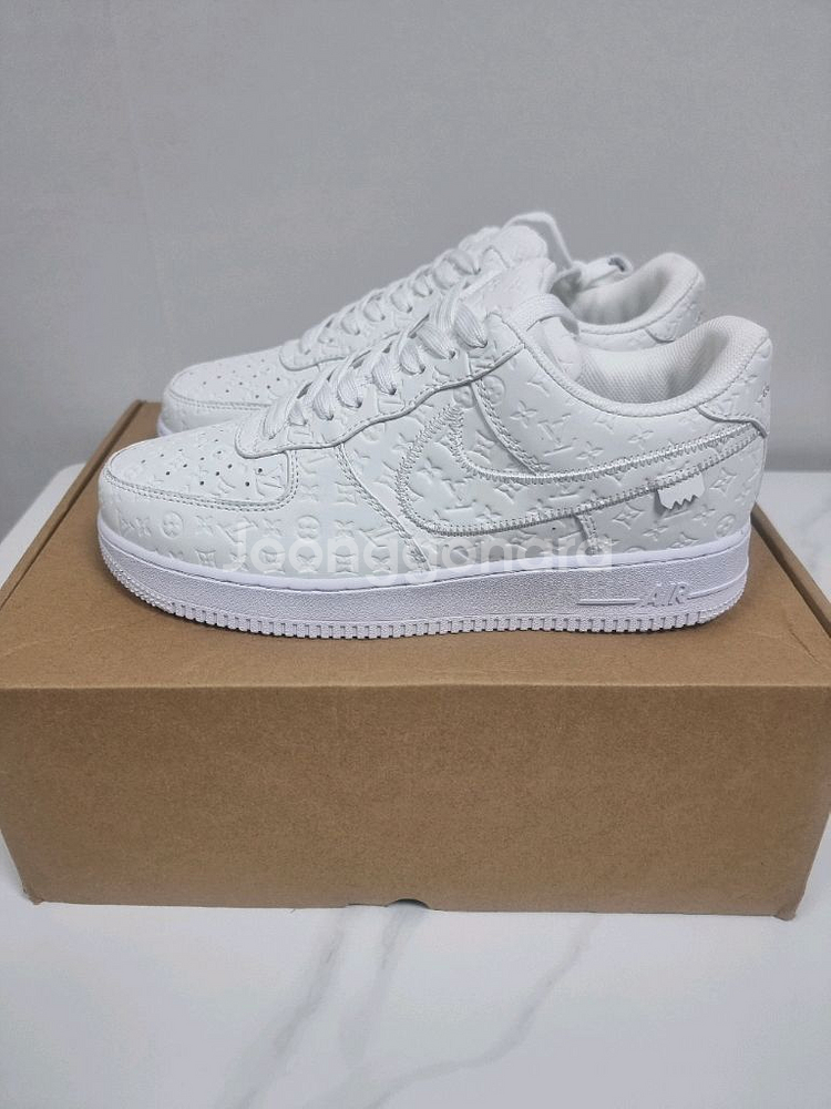 루이비통 나이키 에어포스1 로우 화이트 버질아블로280--0