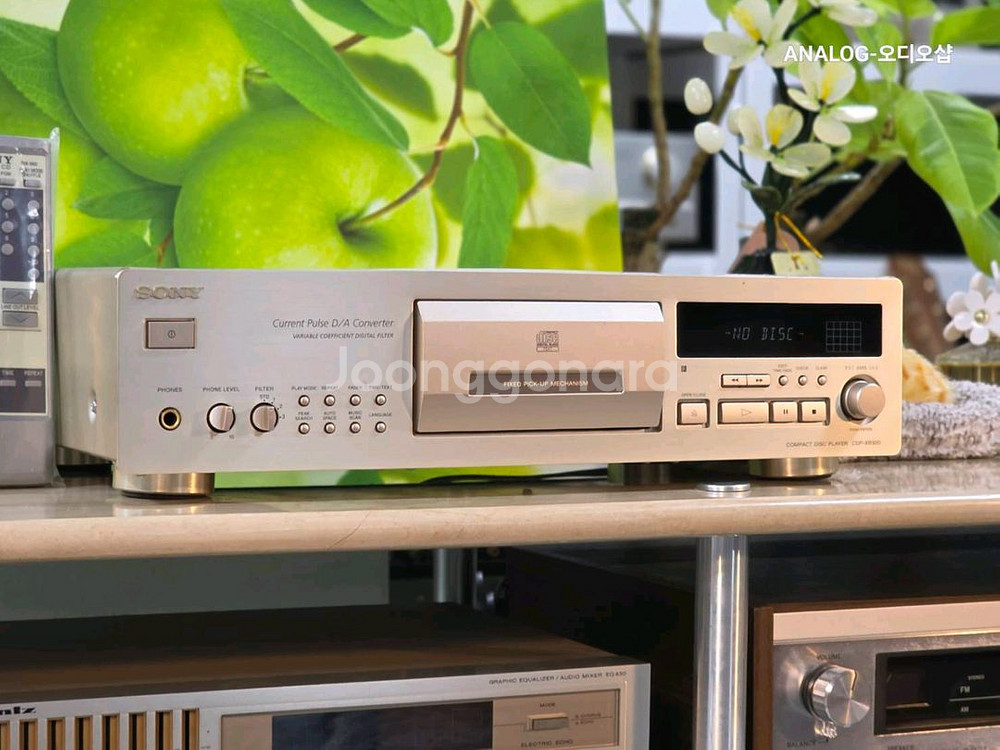 소니 고급 CD플레이어 XB920ㅡ신품급ㅡ--3
