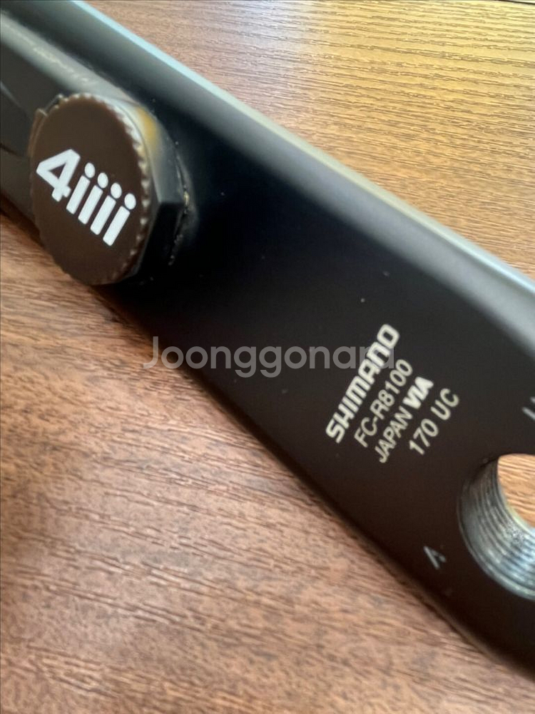 시마모 울테그라 포아이 파워미터 양발형 크랭크 세트--4